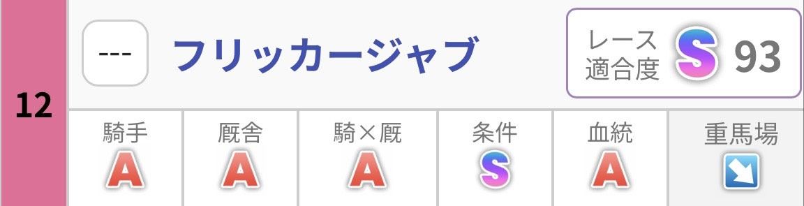 フリッカージャブ