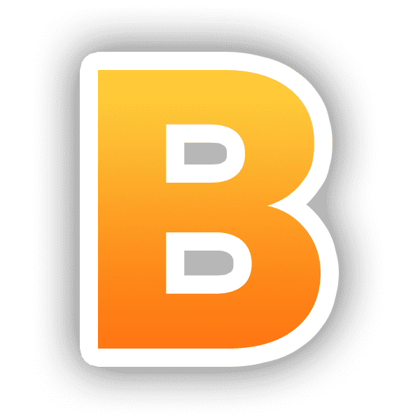 B